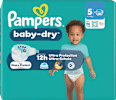 Windeln baby-dry Gr. 5 Junior (11-16 kg) Pampers