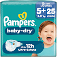 Windeln Gr. 5+ (12-17 kg)   Pampers baby-dry