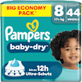 Windeln Gr. 8 XL (17+ kg) Big Pack Pampers baby-dry