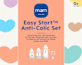 Babyflaschen Easy Start Anti-Colic Set, beige 11tlg, von Geburt an mam