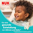 Schnuller Perfect Match Air Silikon, creme/mint, 0-6 Monate NUK