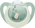 Schnuller First Choice Night Silikon, grün/blau, 0-6 Monate NUK