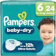 Windeln Gr. 6 XL (13-18 kg) Pampers baby-dry