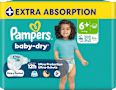 Windeln Gr. 6+ XL (14-19 kg) Pampers baby-dry