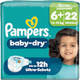 Windeln baby-dry Gr. 6+ XL (14-19 kg) Pampers