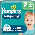Windeln baby-dry Gr. 7 XL (15+ kg) Pampers