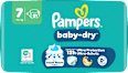 Windeln baby-dry Gr. 7 XL (15+ kg) Pampers