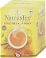 Bio Koreninovo-bylinný čaj NamasTee Gold Des Kurkuma  Teekanne