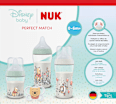 Geschenkset Babyflaschen & Schnuller Perfect Match Disney Winnie the Pooh 4tlg. NUK