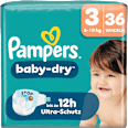 Windeln Gr. 3 (6-10 kg)  Pampers baby-dry
