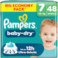 Windeln Gr. 7 XL (15+ kg) Big Pack  Pampers baby-dry