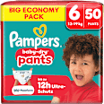 Baby Pants Gr. 6 XL (13-19 kg) Big Pack Pampers baby-dry