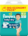 Windeln Gr. 6 XL (13-18 kg) Big Pack Pampers baby-dry