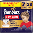 Baby Pants night Gr. 7 (15+ kg) Big Pack Pampers