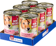 Nassfutter Hund reich an Kalb, Multipack (6x400 g) Dein Bestes