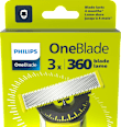 Nadomestne glave za brivnik 360 blade PHILIPS OneBlade