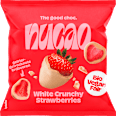 Trockenfrüchte Weiße Schokolade Crunchy Strawberries nucao