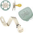 Schnuller Set salbei, von Geburt an 4tlg Nip