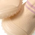 Abenteuer Socken, beige + lila, Gr. 21/22 PUSBLU
