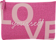 Kosmetiktasche pink "love yourself"  Soapland
