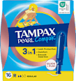 Pearl Compak tampony s aplikátorem Regular Tampax