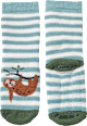 Stoppersocken mit Faultier-Motiv, grün + weiß, Gr. 23/24 ALANA
