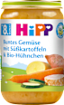 Menü Buntes Gemüse mit Süßkartoffeln & Bio-Hühnchen ab dem 8. Monat HiPP