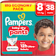 Baby Pants Gr. 8 XL (17+ kg) Big Pack Pampers baby-dry