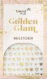 Stickere pentru unghii Golden Glam trend !t up