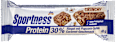 Baton proteic cu aromă de popcorn și caramel sărat, cu ciocolată cu maltitol Sportness
