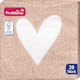 Servietten "Herz" (33x33 cm) Profissimo