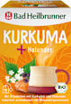 Kräutertee Kurkuma & Holunder (15 Beutel) Bad Heilbrunner
