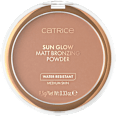 Sun Glow Matt Bronzing kompaktni puder – 030 Medium Bronze CATRICE