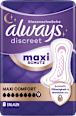 discreet Einlagen Inkontinenz Maxi Comfort always