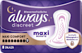 discreet Einlagen Inkontinenz Maxi Comfort always