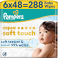 Feuchttücher aqua soft touch (6x48 St) Pampers