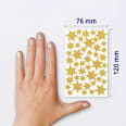 Sticker Weihnachten Sterne Gold AVERY Zweckform