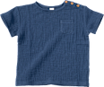 T-Shirt aus Musselin, blau, Gr. 110 ALANA