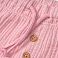Hose aus Musselin mit Kordel, rosa, Gr. 98 ALANA