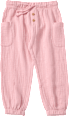 Hose aus Musselin mit Kordel, rosa, Gr. 104 ALANA
