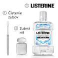 Ústna voda Advanced White Mild Taste Spearmint Listerine