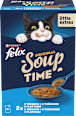 Soup Original pro kočky s treskou, platýsem, tuňákem 6x48 g Felix