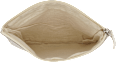 Kosmetiktasche Blüte Grau / Creme manòu