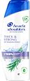 Shampoo Anti-Schuppen Thick & Strong mit Rosmarin-Extrakt  head&shoulders