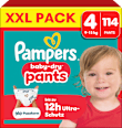 Baby Pants Gr. 4 (9-15 kg) XXL Pack Pampers baby-dry