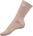 Socken mit wärmendem Vollfrottee beige Gr. 39-42 Fascino