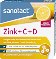 Zink + C + D Lutschtabletten 20 St. sanotact
