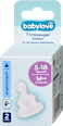 Trinksauger anatomisch Silikon Gr. 2, 5-18 Monate babylove