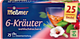 Kräutertee 6-Kräuter (25 Beutel) Meßmer