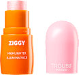 Rozjasňovač Ziggy Stick Glass - Earthling Pink TROUBLE MAKER
